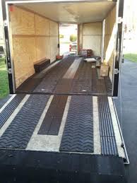 Charcoal.050 thick tpo nickel plate rubber coin flooring designed for use in rv's, cargo trailers, and toy haulers. Trailer Mats Custom Cut