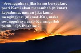Hasil gambar untuk gambar orang bersyukur kepada allah