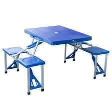 Picnic table chair set portable folding picnic table chair umbrella set party outdoor patio camping rv. Folding Picnic Table Chair Set Junior Outdoor Seating Portable Bench Blue Walmart Canada