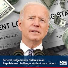 HANDOUT HELP: The Biden administration has been given the green light to  proceed with finalizing regulation to provide student loan debt  cancellation to millions. https://trib.al/APq5VI7