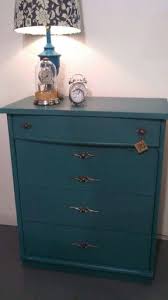 Blonde 50 S Dresser Painted A Beautiful Blue Vintage Dresser Makeover Funky Painted Furniture Redo Furniture