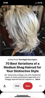 Pin By Mo Reynolds On Mo S Ideas Shaggy Layered Haircut Medium Length Hair Styles Hairstyles For Thin Hair