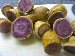 Sweet potato ('uala, kamote, kumara, satsuma imo) sweet potato is not a potato or a yam, it's the tuber of a plant that is part of the morning glory family. Purple Sweet Potato Salad Vegan Babymama