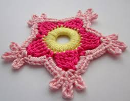 Diy how to crochet 3 crochet flowers. Flor Holandesa Tejida Al Crochet Con Paso A Paso En Fotos