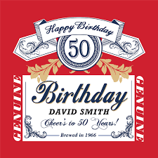 Budweiser Birthday Beer Label Beer Birthday Beer Label Budweiser Cake