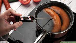 3 Ways To Cook Frozen Sausages - Wikihow