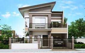 Mateo Model Is A Four Bedroom Two Story House Plan That Can Conveniently Be Constructed House Front Design 2 Story House Design Two Story House Design