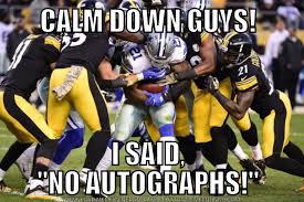 Football jokes cowboys football dallas cowboys football stuff baseball patriots vs steelers pittsburgh steelers steelers fans cincinnati bengals. The 20 Funniest Memes From Cowboys Win Over Steelers Including Bandwagon Transfer Form