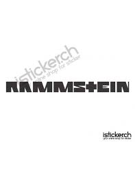 The band's lineup—consisting of lead vocalist till lindemann, lead guitarist richard kruspe. Rammstein Logo 3