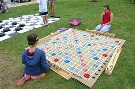 Giant Scrabble A Huge Word Game Giant Yard Games Yard Games Kids Yard