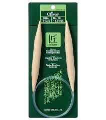 Clover Takumi 36 No 19 Bamboo Circular Knitting Needles Joann