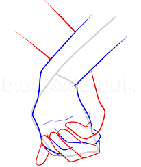 Hand holding flower drawing reference. How To Draw Holding Hands Step By Step Drawing Guide By Dawn Dragoart Com