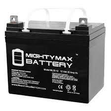 Cordless electric lawn mowers come with 12, 24 or 36 volt battery packs. Amazon Com Mighty Max Battery 12v 35ah Sla Battery For John Deere Tractor Riding Mower Brand Product Electronics