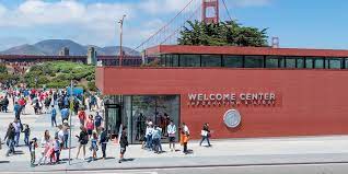Do expect many tourists, like yourself. Golden Gate Bridge Welcome Center Golden Gate National Parks Conservancy