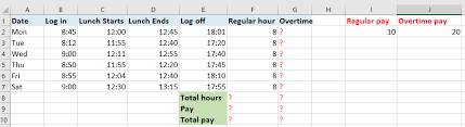 First, you have to determine the person's average hourly wage for the. How To Quickly Calculate The Overtime And Payment In Excel
