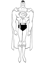 Unlike most superheroes, superman is not terran … Coloring Pages Printable Superman Coloring Page