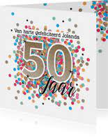 Verjaardag 50 Jaar Verjaardagskaart Sturen Kaartje2go
