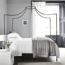 Black 4 Poster Queen Bed Beaumont Four Poster Bed Beds The White Company White Metal Bed White Metal Bed Frame Four Poster Bed