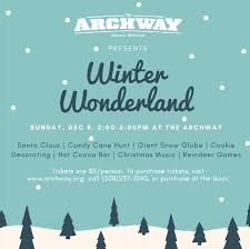 Archway cookies, charlotte, north carolina. Winter Wonderland The Archway