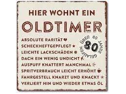 Check spelling or type a new query. Interluxe Metallschild 20x20cm Hier Wohnt Ein Oldtimer 80 Wetterfe