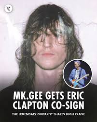 When we interviewed Mk.gee in 2018, we asked him about guitar influences  and the first name he mentioned was Eric Clapton.⁠ ⁠ Speaking to The Real  Music Observer, Clapton shared that his