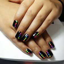 Shellac Black With Images Paznokcie
