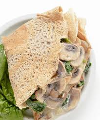 French Buckwheat Crepes Are Gluten Free Savory Crepes Made Of 100 Buckwheat Flour An Easy Healthy 4 Buckwheat Crepes Spinach Stuffed Mushrooms Savory Crepes