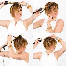 Achieve by twirling hair in different directions. How To Curl Short Hair With Wand Novocom Top