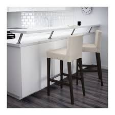 Henriksdal Bar Stool With Backrest Linneryd Natural 30x19 Ikea Bar Stools Ikea Bar Ikea