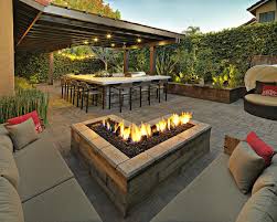 How far will does fire pit need to be from your house? How To Build A Square Fire Pit With Pavers Barbeqa