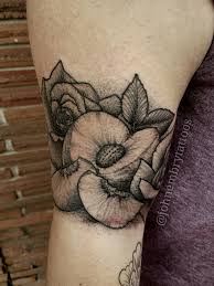 Facebook gives people the power to share and makes the world. Blackwork Peach And Roses John Embry Tattoo Charlie S Louisville Ky Peach Tattoo Tattoos Cool Tattoos