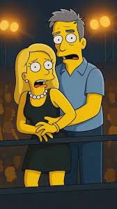 Couple Caught on Coldplay Show Simpsons | TikTok