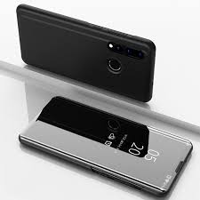 Buy Huawei Y6p Smart Mirror Flip Cover Powerplanetonline