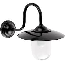Find new outdoor wall lights for your home at joss & main. Swan Neck Enamel Shade Wall Lamp Home Furnishings Dyke Dean