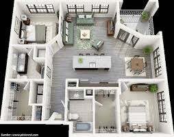 Denah rumah 4 kamar 3d secara lengkap biasanya didesain secara terpisah untuk desain elektrikal dan mekanikalnya. 19 Denah Rumah 3d Minimalis Modern Terbaru 2021 Rumahpedia