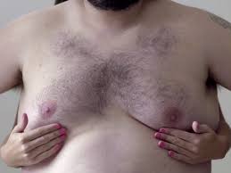 About 2,000 men are diagnosed with breast cancer each year. This Breast Cancer Psa Used Man Boobs To Get Around Nipple Censorship Self