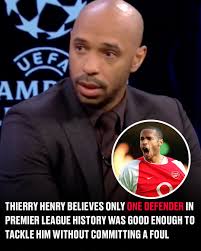 🗣️"He plays without any contact yet is somehow still strong and gets the  ball without doing any fouls." The ultimate compliment from Henry. He's the  only defender he believes has the edge