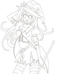 Kids have to add up or subtract numbers, as needed. Halloween Coloring Page By Spades7717 On Deviantart