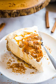 This season i bought a jar of pumpkin pie spice for ease and simplicity. Easy No Bake Pumpkin Cheesecake The Busy Baker