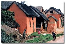 Madagascar Malagasy Red Mud Houses Antsirabe Antananarivo Madagascar Africa Travel Antananarivo