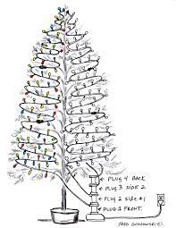 Putting Lights On A Christmas Tree The Easy Way Fred Gonsowski Garden Home
