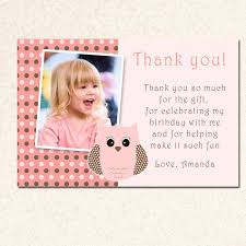 Birthday Thank You Cards Wording Birthday Gallery