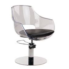 That's enough to fill a 6 chair. Plexiglas Beauty Salon Chair Ghost Ayala With Hydraulic Pump White Central Base