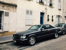 Full Black 560 Sec From Poland Headlight Wipers Period Correct Borbet Type A Wheel Mercededesclassic 56 Mercedes Benz 500 Mercedes Sec Mercedes W126