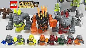 1.2 masters never quit 1.3 the ascent 2 appearance 3 powers. All Lego Power Miners Rock Lava Monsters Minifigures Collection Youtube