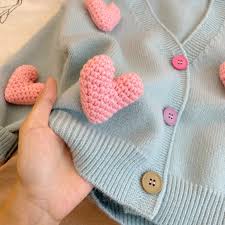 Cardigan corazones expuestos foto 2