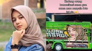 35+ foto orang keren menghadap belakang. Viral Curhatan Wanita Yang Fotonya Sering Dipasang Di Belakang Truk Hot Liputan6 Com