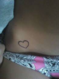 This enchanting tattoo is a perfect example of an intriguing tattoo. Heart Hip Tattoos Smaller And Filled In I Heard Black Is Not A Good Idea Over Time Hip Tattoo Tattoo On Hip Bone Hip Tattoo Designs