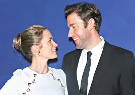 Emily blunt was engaged to a canadian singer known as michael buble from the year 2005 to the year 2008 when they separated. John Krasinski Jokes That He Was Emily Blunt S Stalker Before They Married Glamour