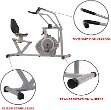By sunny health & fitness. Buy Sunny Health Fitness Magnetic Recumbent Exercise Bike 350lb High Weight Capacity Cross Training Arm Exercisers Monitor Pulse Rate Monitoring Sf Rb4708 Online In Turkey B072jhyqgc